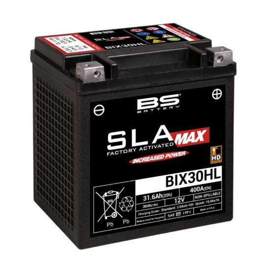 BS BIX30HL SLA MAX Tam Kapalı 30 Amper Akü