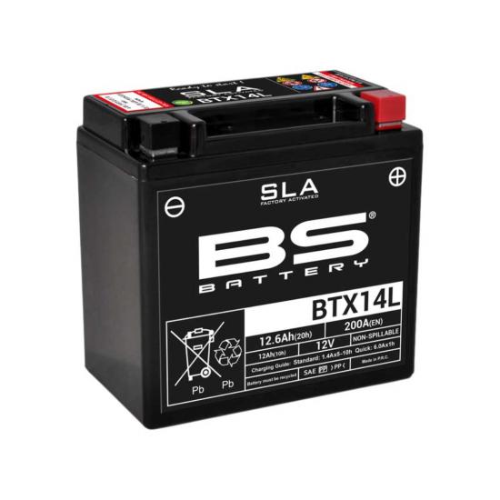 BS BTX14L SLA Tam Kapalı 12 Amper Akü