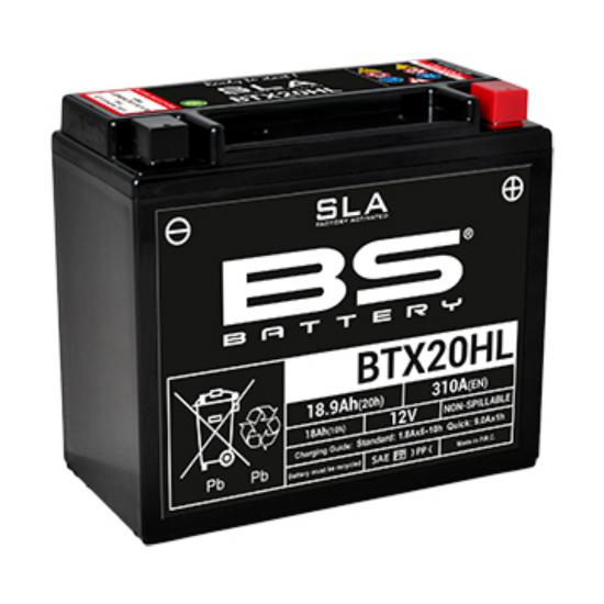 BS BTX20HL SLA Tam Kapalı 18 Amper Akü