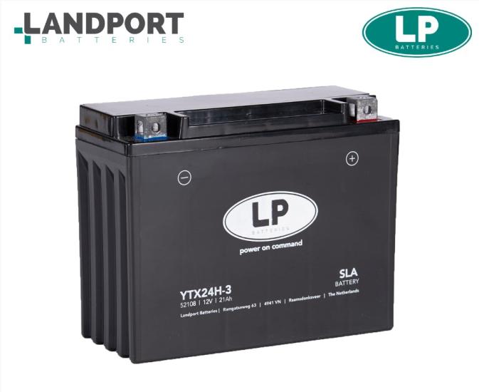 LP YTX24HL SLA Tam Kapalı 21 Amper Akü