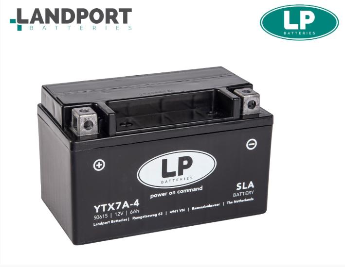 LP YTX7A SLA Tam Kapalı 6 Amper Akü