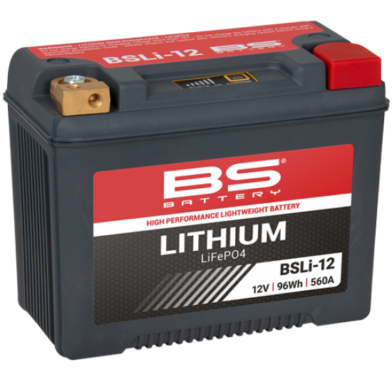BS BSLI-12 Lithium İon Akü 8 Ah 560 CCA